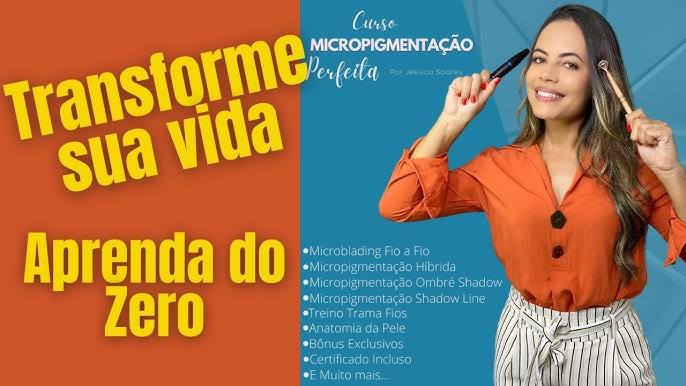 Curso de Micropigmentação profissional com técnicas atualizadas em 2026