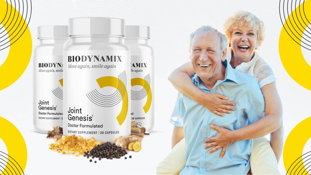 JOINTGEN natural ingredients formula for joint pain relief and flexibility