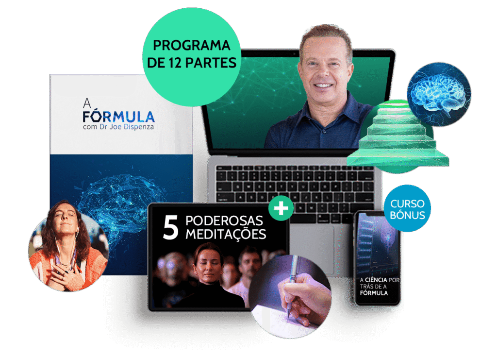Pessoa em estado de meditação profunda e foco mental, representando transformação pessoal.